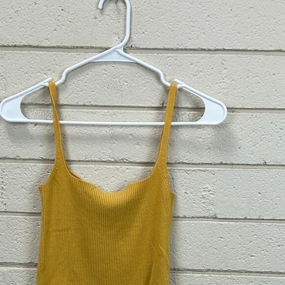 Brandy Melville Yellow Tank one size - Picture 7 of 8